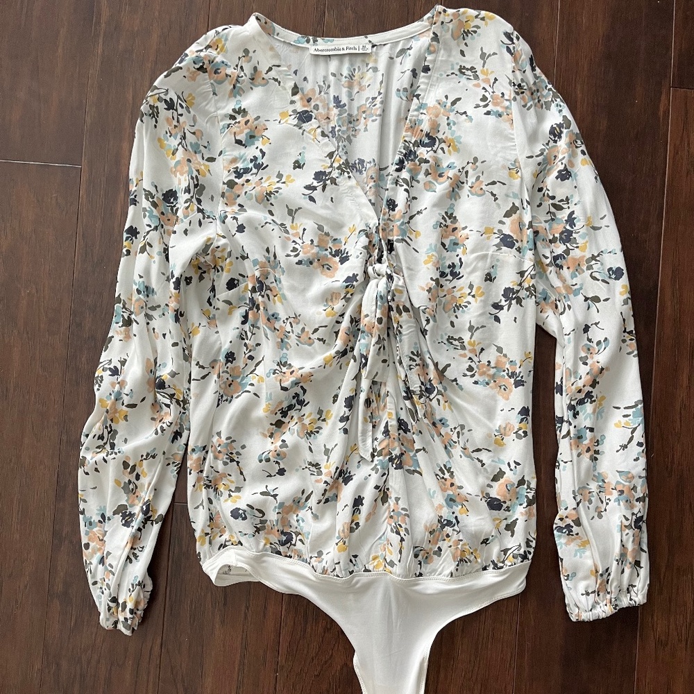 Abercrombie Long Sleeve Bodysuit